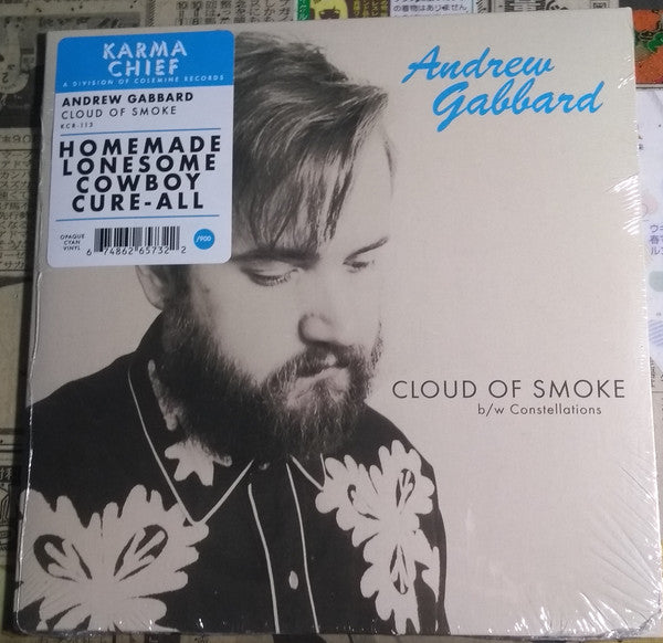 Andrew Gabbard : Cloud Of Smoke / Constellations (7", Ltd, Cya)