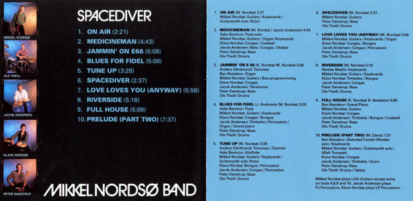Mikkel Nordsø Band : Spacediver (CD, Album)
