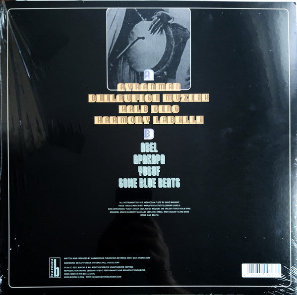 Harmonious Thelonious : Instrumentals – A Collection Of Outernational Music Studies (LP, Album)