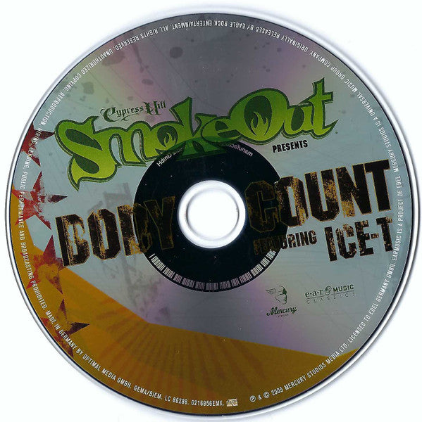 Body Count (2) Featuring Ice-T : Smokeout Festival Presents Body Count Featuring Ice-T (CD + DVD-V, PAL + RE, Dig)