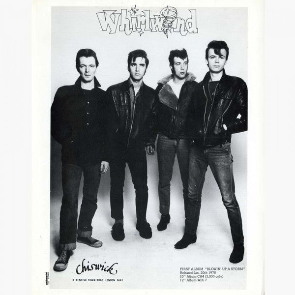 Whirlwind (4) : Blowing Up A Storm (LP, Album, Ltd, RE, Yel)