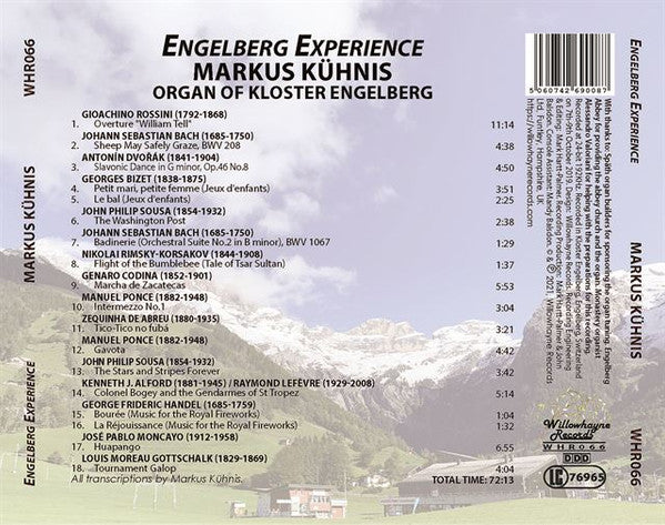 Markus Kühnis : Engelberg Experience (CD, Album)