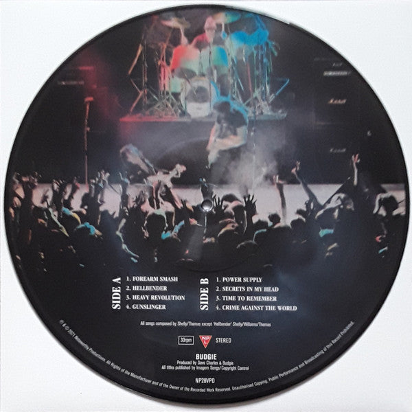 Budgie : Power Supply (LP, Album, Pic, RE, 180)
