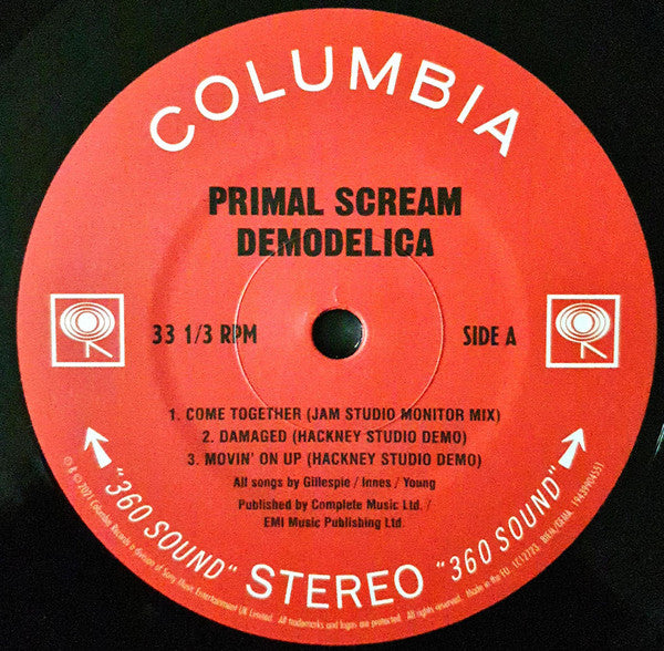Primal Scream : Demodelica (2xLP, Comp, 180)