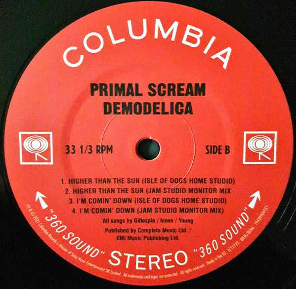 Primal Scream : Demodelica (2xLP, Comp, 180)