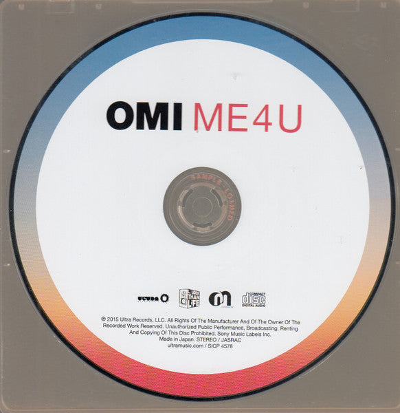 Omi (13) : Me 4 U (CD, Album, Promo)