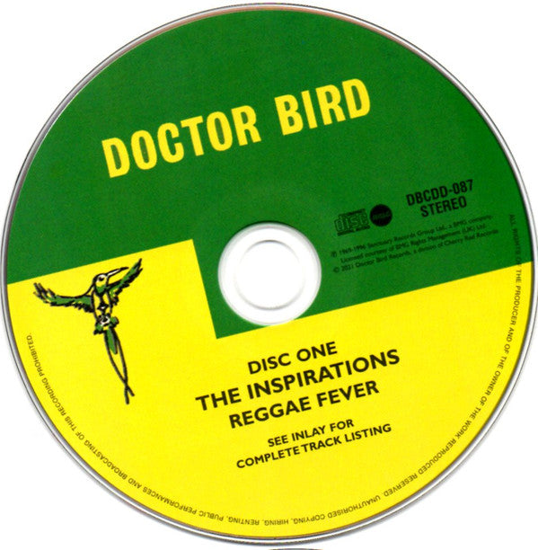 The Inspirations : Reggae Fever (2xCD, RE)