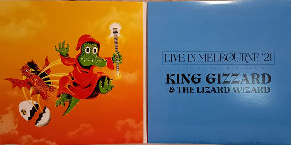 King Gizzard & The Lizard Wizard* : Live In Melbourne '21 (Live At Sidney Myer Music Bowl) (3xLP, Album, Ltd, Cle)