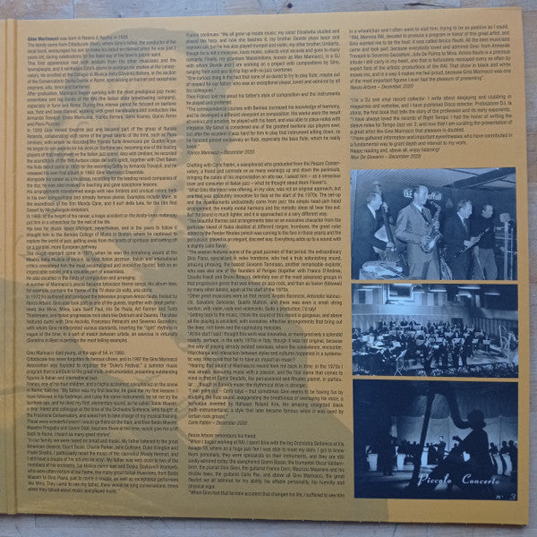 Gino Marinacci : Atom Flower's (LP, Album, RE)