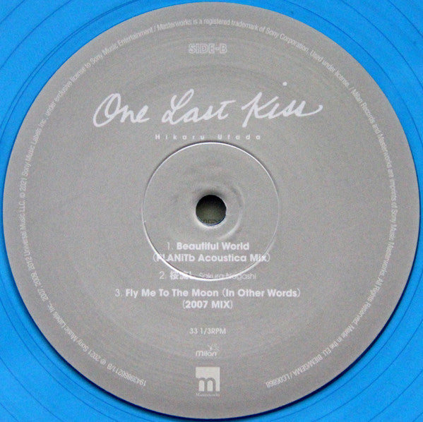 Utada Hikaru : One Last Kiss (12", EP, Cry)
