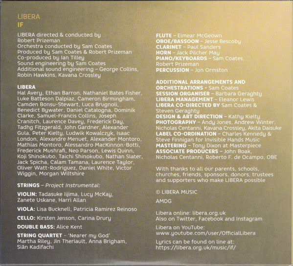Libera : If (CD, Album)