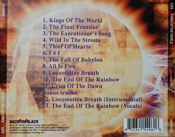 CJSS : Kings Of The World (CD, Album, RE)