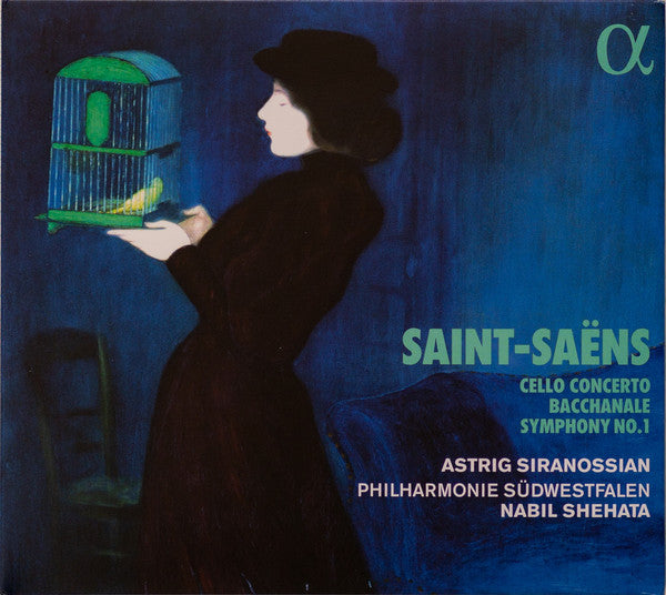 Camille Saint-Saëns, Astrig Siranossian, Südwestfälische Philharmonie, Nabil Shehata : Cello Concerto / Bacchanale / Symphony No.1 (CD, Album)