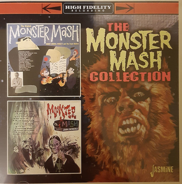 Bobby (Boris) Pickett And The Crypt-Kickers / John Zacherle : The Monster Mash Collection (CD, Comp, Mono)