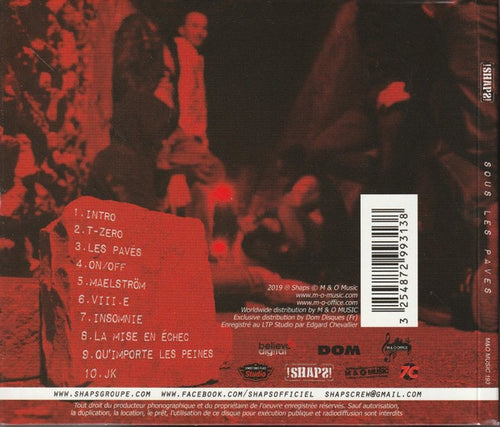 !Shaps! : Sous Les Pavés (CD, Album)