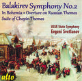Mily Balakirev, Evgeni Svetlanov, Russian State Symphony Orchestra : Symphony No. 2 [In Bohemia / Overture On Russian Themes / Suite of Chopin Themes (CD, Album, Comp, RE, RM)