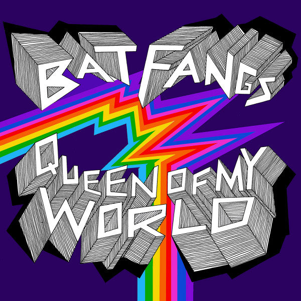 Bat Fangs : Queen Of My World (LP, Album, Yel)