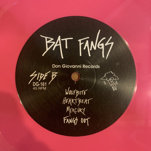 Bat Fangs : Bat Fangs (12", Album, Ltd, Pin)