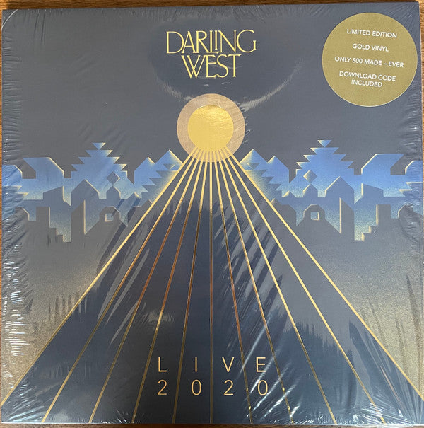 Darling West : Live 2020 (LP, Album, Ltd, Gol)