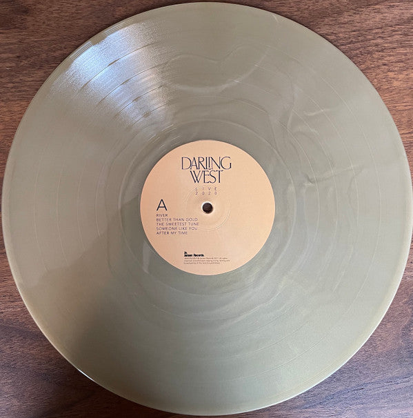 Darling West : Live 2020 (LP, Album, Ltd, Gol)