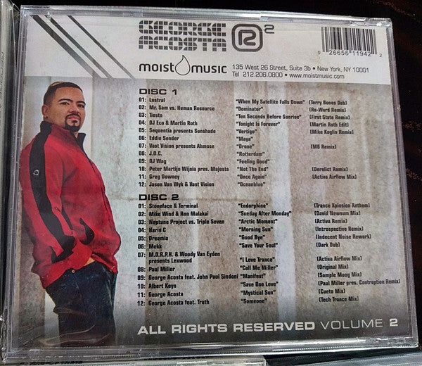George Acosta : All Rights Reserved Volume 2 (2xCD, Comp, Mixed)