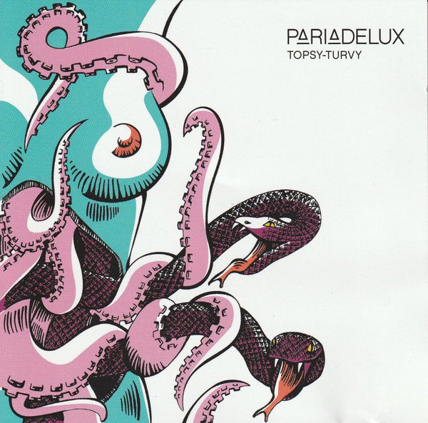 Pariadelux : Topsy-Turvy (CD, Album, RE)
