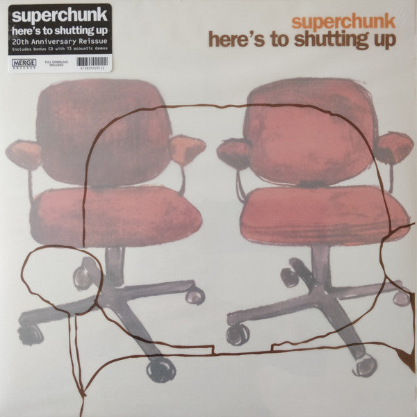 Superchunk : Here's To Shutting Up (LP, Album, RE, 20t + CD, Aco)