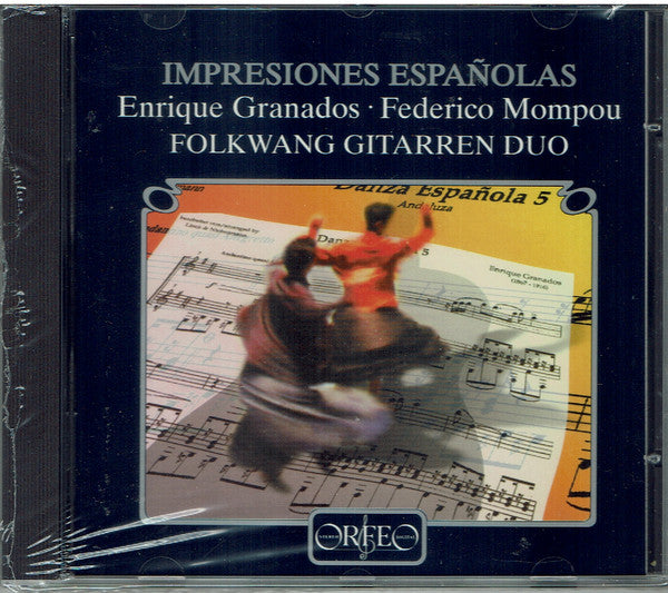 Enrique Granados, Frederic Mompou, Folkwang Gitarren Duo : Impresiones Españolas (CD)