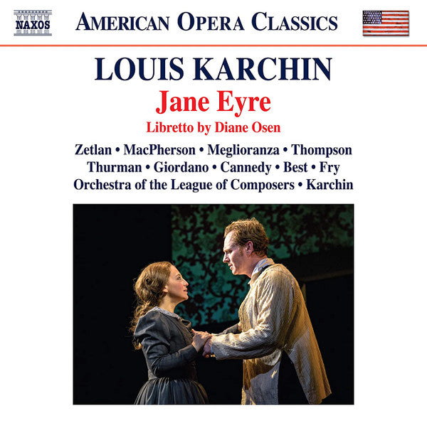 Louis Karchin, Diane Osen, Jennifer Zetlan, Ryan MacPherson, Thomas Meglioranza, Jessica Thompson (4), Katrina Thurman, Kimberly Giordano, Adam Cannedy, Jessica Best, Davis Salsbery Fry, Orchestra Of The League Of Composers : Jane Eyre (2xCD, Album)