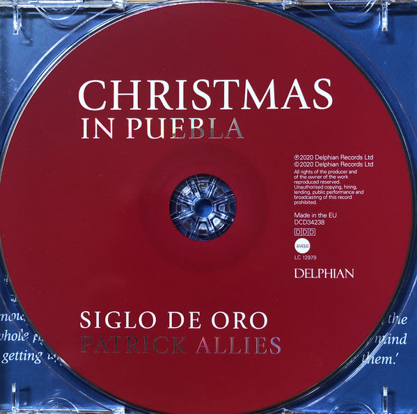 Juan Gutiérrez De Padilla | Siglo De Oro, Patrick Allies : Christmas In Puebla (CD, Album)
