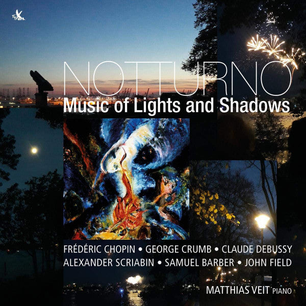 Frédéric Chopin, George Crumb, Claude Debussy, Alexander Scriabin, Samuel Barber, John Field (2), Matthias Veit : Notturno: Music Of Lights And Shadows (CD, Album)