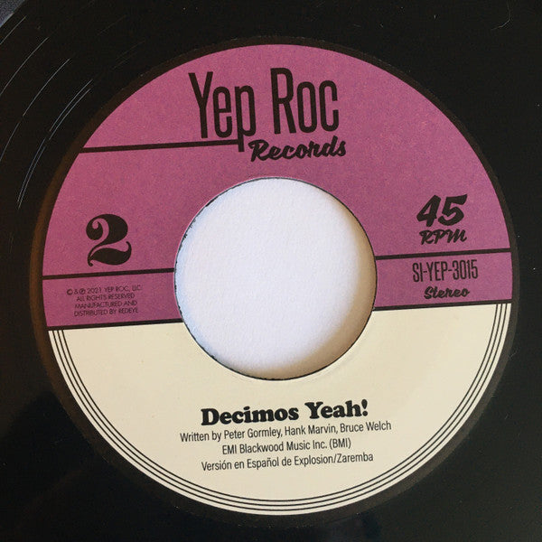 The Fleshtones : Mi Engañaste Bien b/w Decimos Yeah! (7", Single, Ltd)