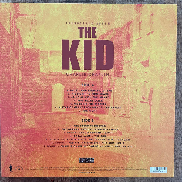 Charlie Chaplin : The Kid Soundtrack Album (LP, Mono, RM, 180)