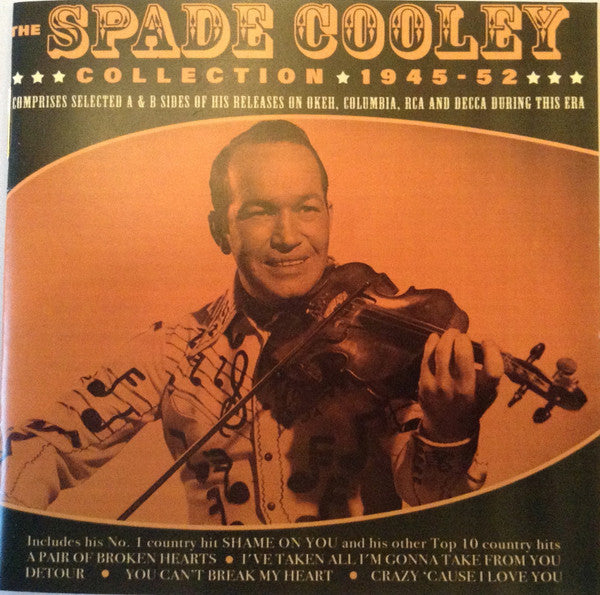 Spade Cooley : The Spade Cooley Collection 1945-52 (2xCD, Comp)