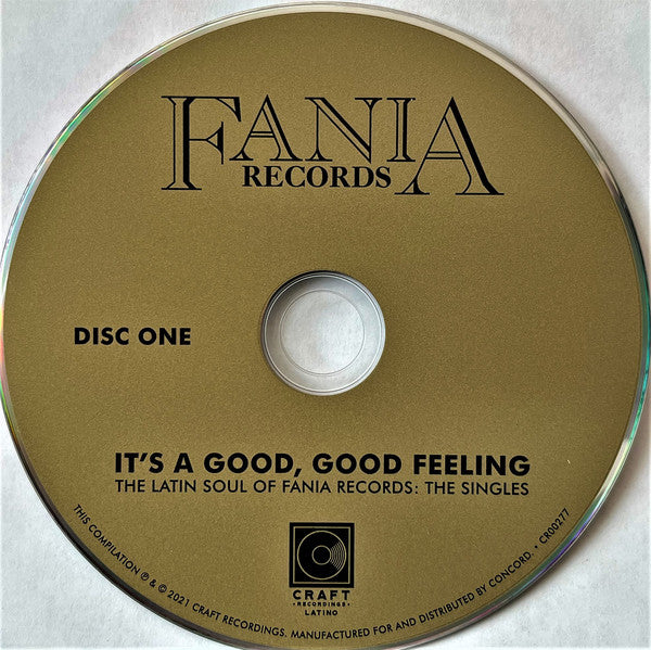 Various : It's A Good, Good Feeling (The Latin Soul Of Fania Records: The Singles) (4xCD, Comp + 7" + Box)