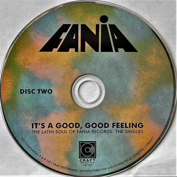 Various : It's A Good, Good Feeling (The Latin Soul Of Fania Records: The Singles) (4xCD, Comp + 7" + Box)