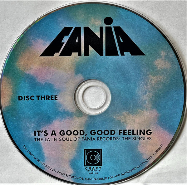 Various : It's A Good, Good Feeling (The Latin Soul Of Fania Records: The Singles) (4xCD, Comp + 7" + Box)