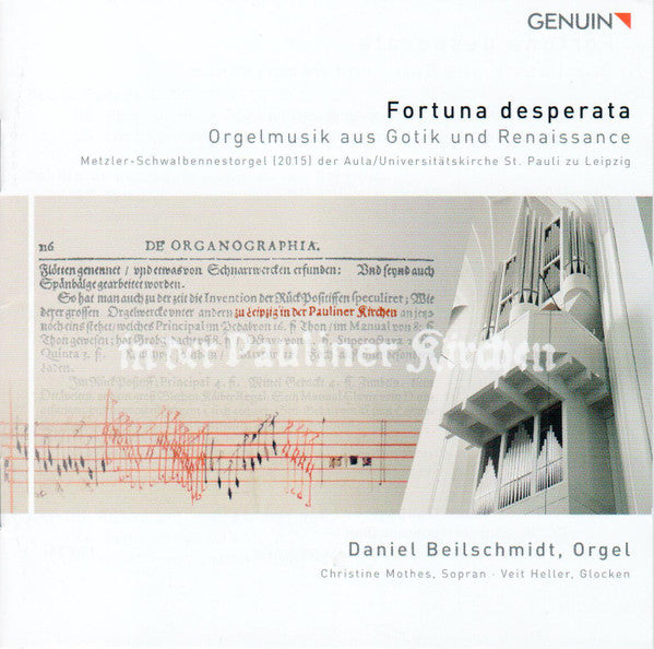 Daniel Beilschmidt : Fortuna Desperata (Orgelmusik Aus Gotik Und Renaissance) (CD, Album)