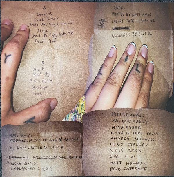 Lily Konigsberg : Lily We Need To Talk Now (LP, Album, Yel)