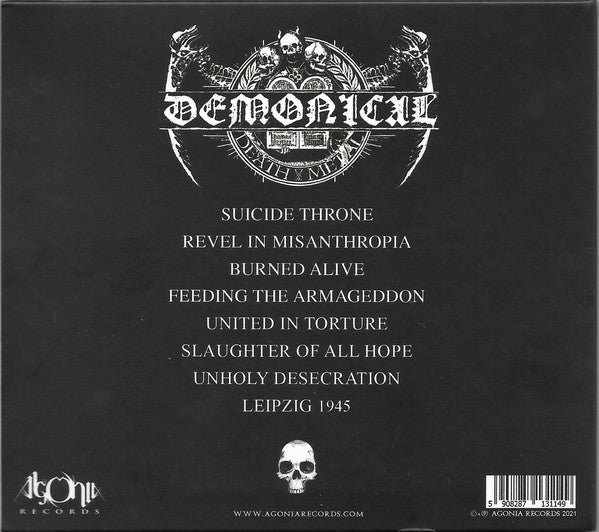 Demonical : Servants Of The Unlight (CD, Album, RE, Dig)