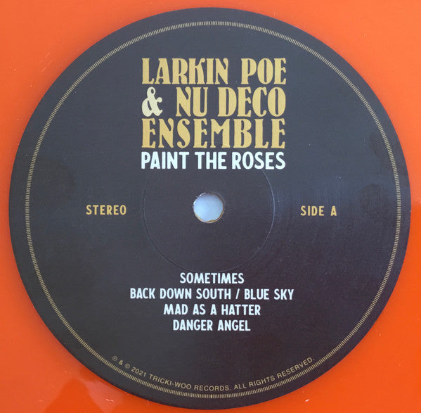 Larkin Poe & Nu Deco Ensemble : Paint The Roses (LP, Album, Ora)