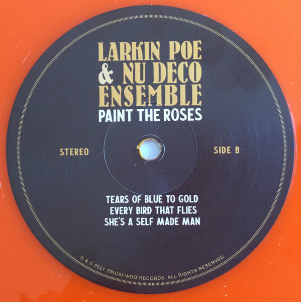 Larkin Poe & Nu Deco Ensemble : Paint The Roses (LP, Album, Ora)