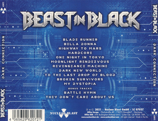 Beast In Black : Dark Connection (CD, Album)