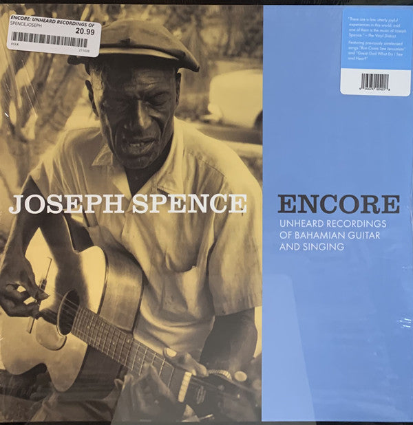 Joseph Spence : Encore (Unheard Recordings Of Bahamian Guitar And Singing) (LP, Album)
