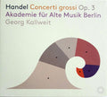Georg Friedrich Händel, Akademie Für Alte Musik Berlin, Georg Kallweit : Concerti Grossi Op. 3 (SACD, Hybrid, Multichannel, Album)