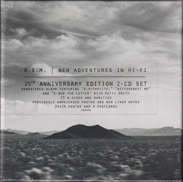 R.E.M. : New Adventures In Hi-Fi (CD, Album, RE, RM + CD, Comp + Box, 25t)