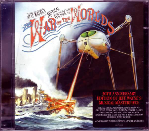 Jeff Wayne : Jeff Wayne's Musical Version Of The War Of The Worlds (2xCD, Album, Enh, RE, 30t)