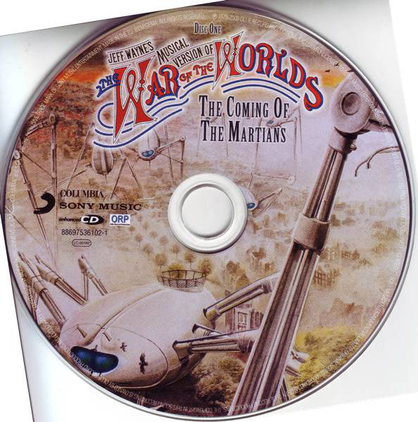 Jeff Wayne : Jeff Wayne's Musical Version Of The War Of The Worlds (2xCD, Album, Enh, RE, 30t)