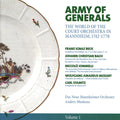 Franz Ignaz Beck, Johann Christian Bach, Wolfgang Amadeus Mozart, Niccolò Jommelli, Carl Stamitz, Anders Muskens, Das Neue Mannheimer Orchester : Army of Generals: The World of the Court Orchestra in Mannheim: Volume 1 (CD)