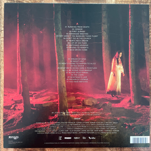 Emilie Levienaise-Farrouch : Censor (LP, Ltd, Cle)